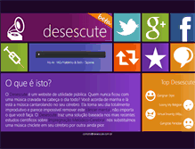 Tablet Screenshot of desescute.com.br
